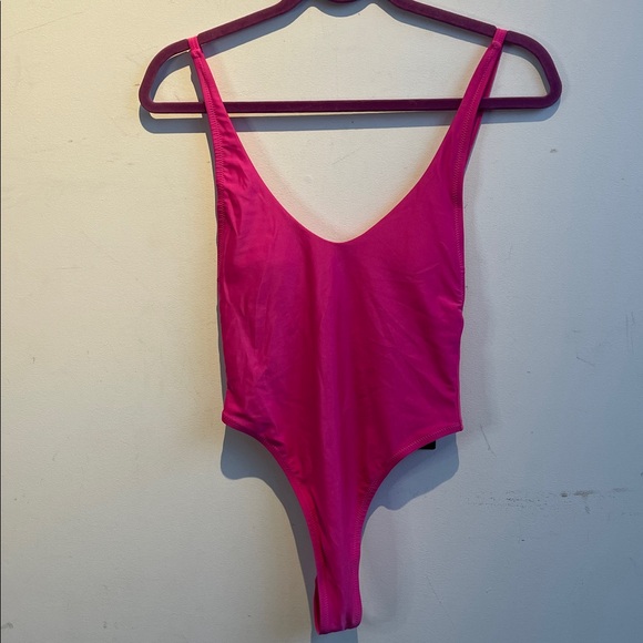 New Relleciga One Piece Thong Swimsuit Sz S - Picture 3 of 5